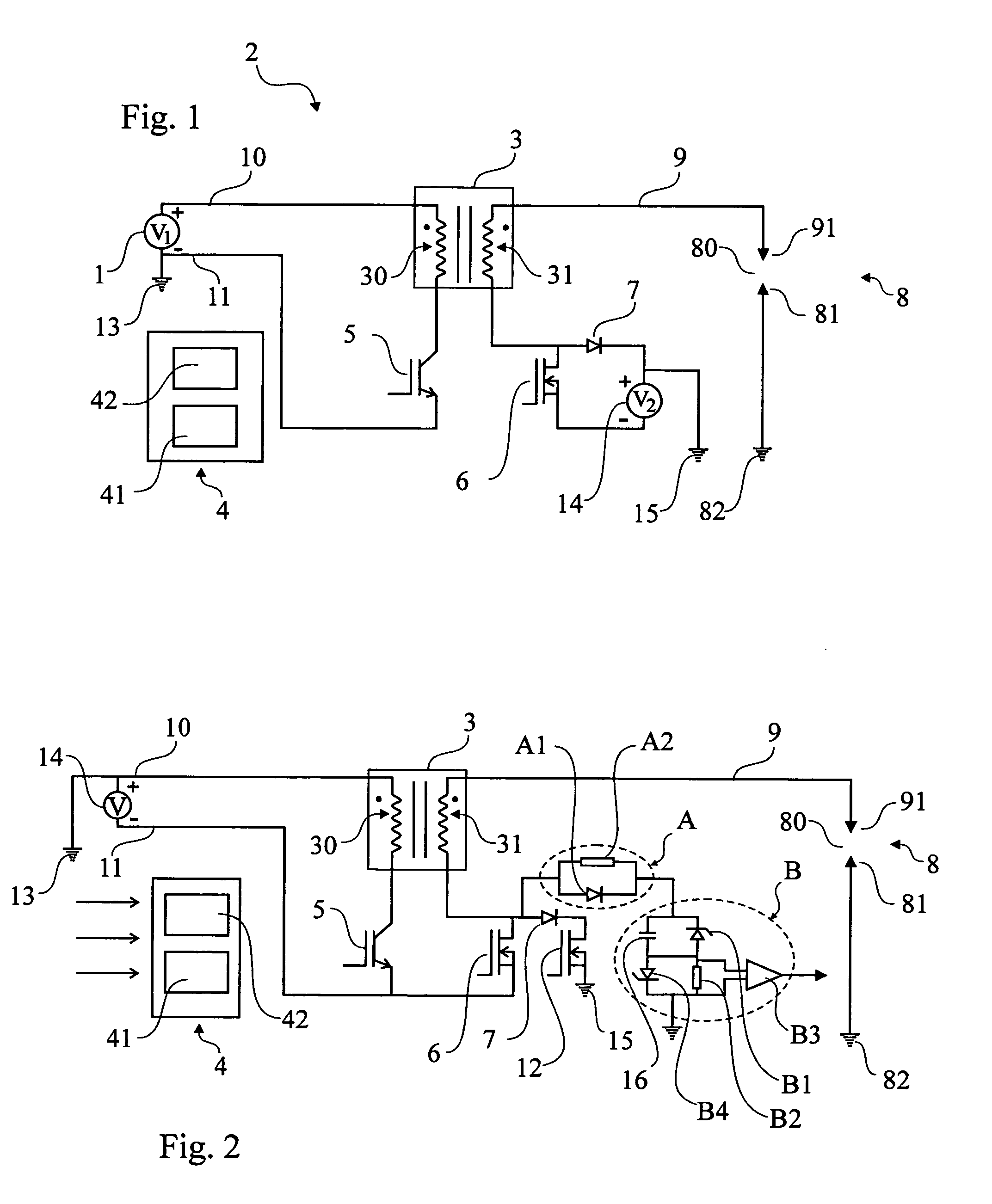 Method and device for controlling the current in a spark plug