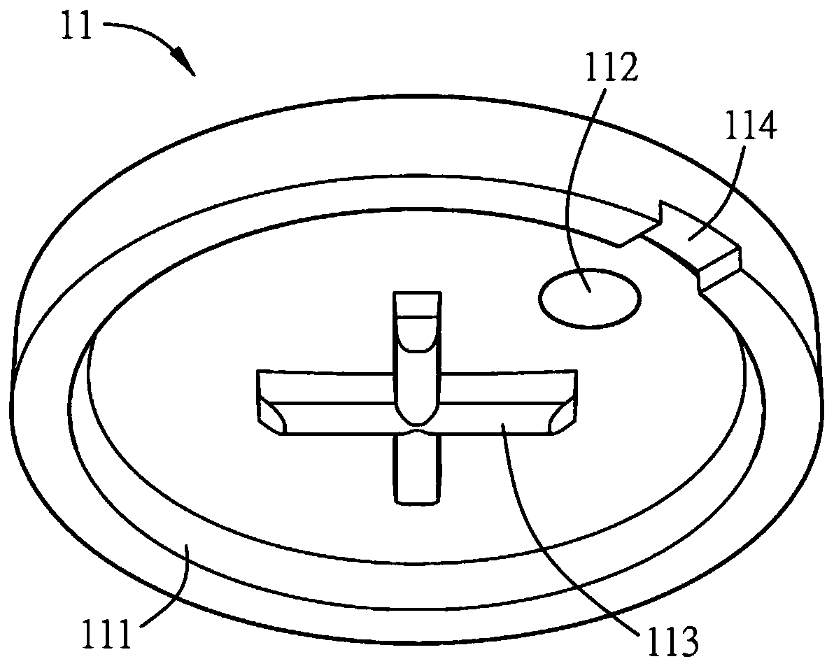 Electronic device and button structure