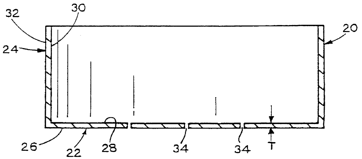 Metal-air cathode can, and electrochemical cell made therewith