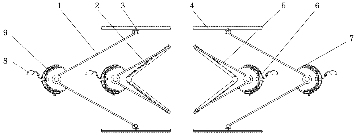 Muscle opening device for general surgery department