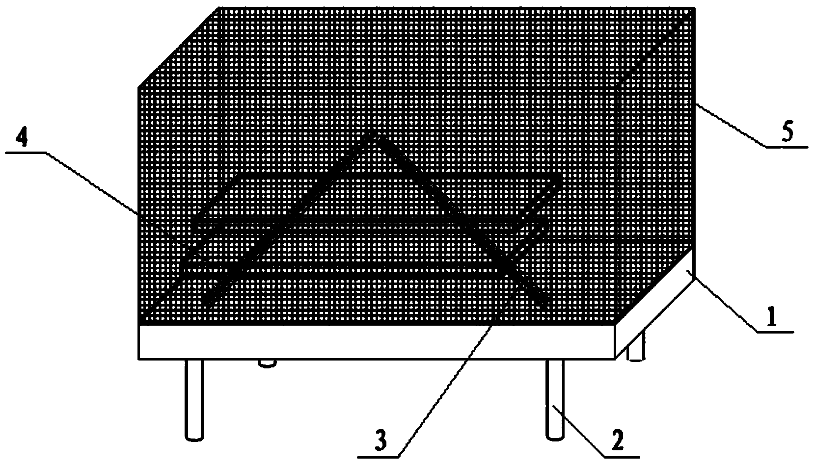 Fermentation bed ecological snake cultivating method