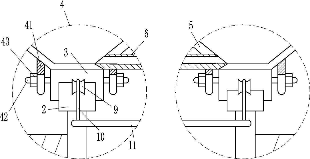 Chemical dosing equipment for flocculating tank