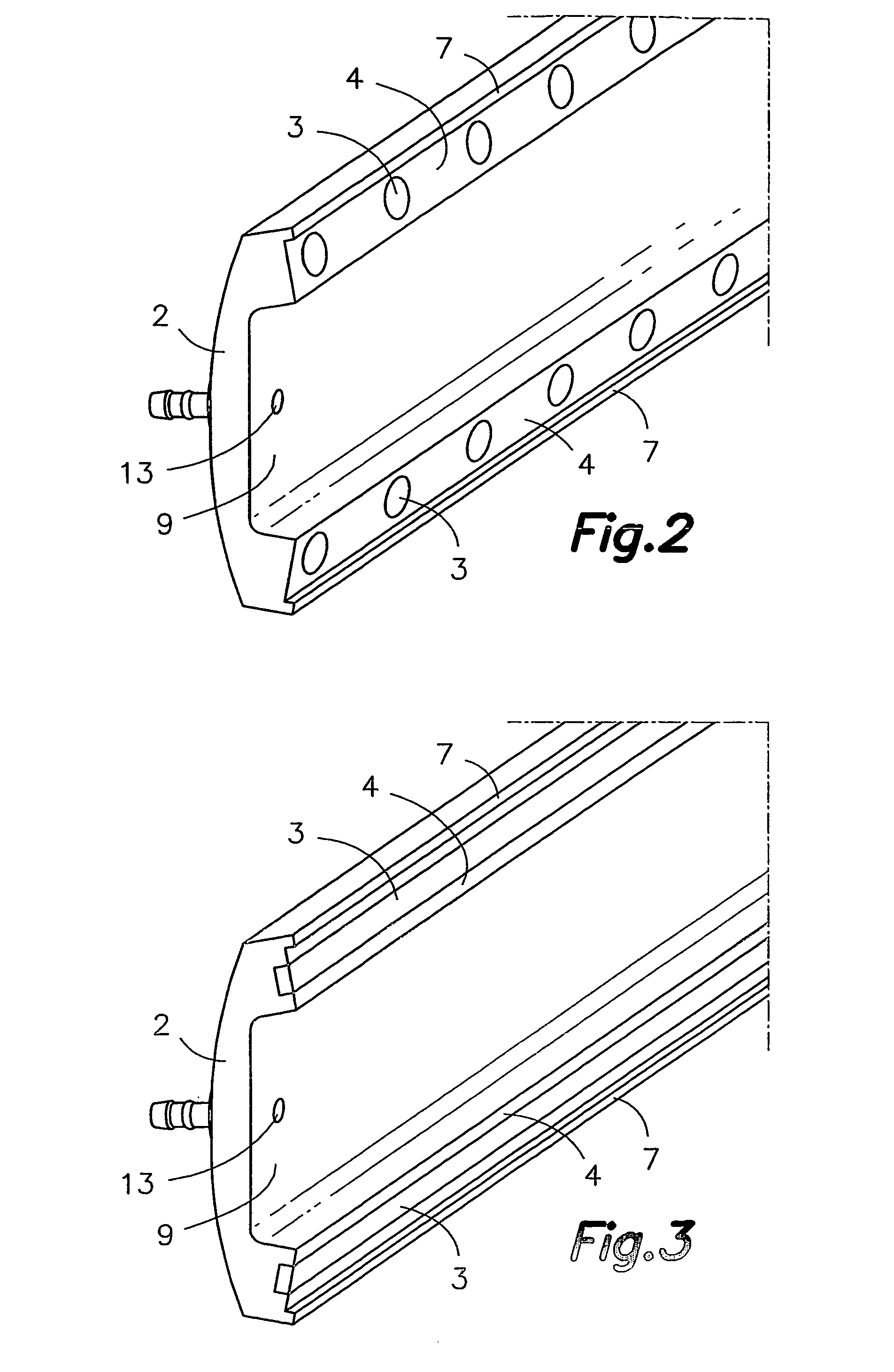 Device for fixing scraper strips to a printing roller scraper