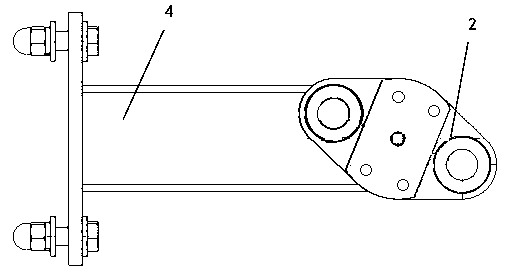 Lifting tool fulcrum rotary switching positioning mechanism