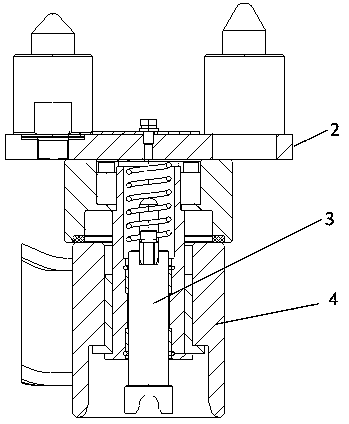 Lifting tool fulcrum rotary switching positioning mechanism