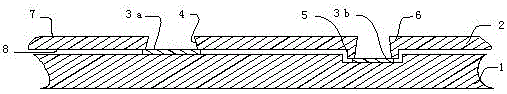 Method for making a step formwork