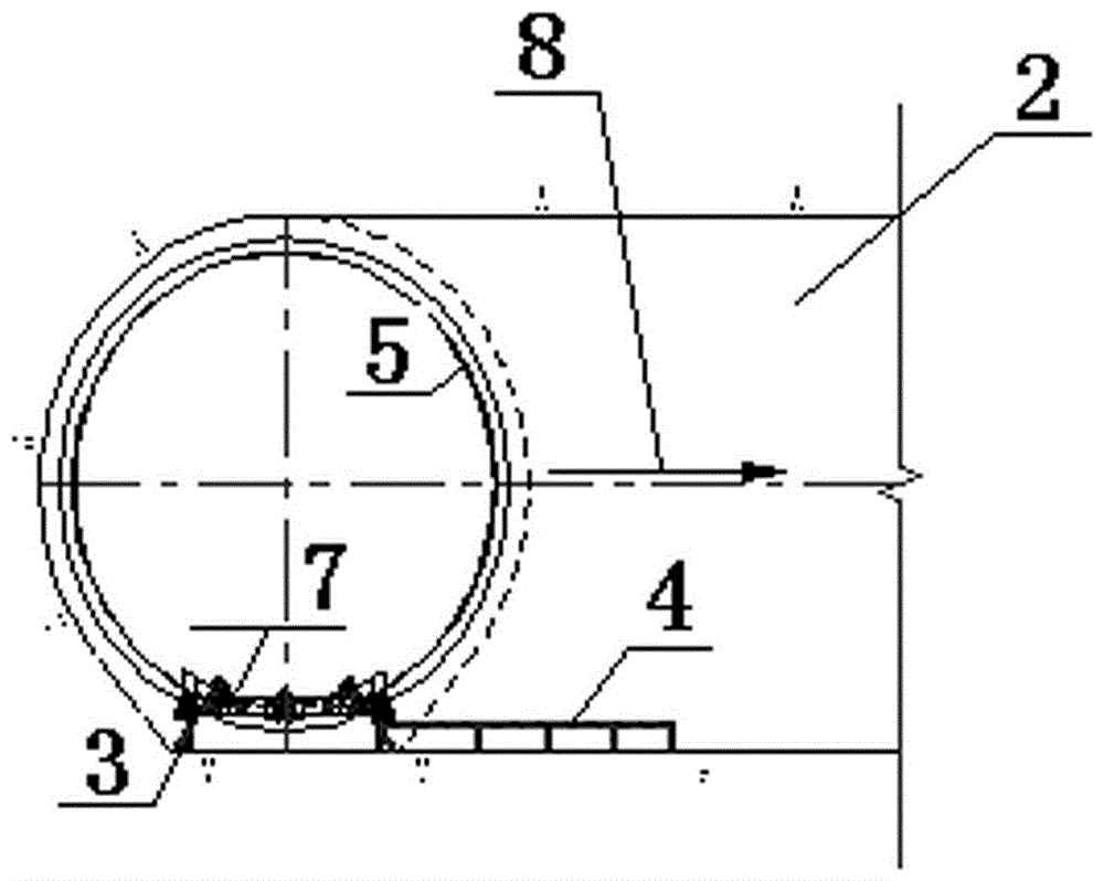 Method for assembling super-large-diameter pressure steel pipes in whole joints