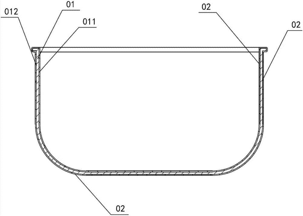 Graphite pot and making method thereof