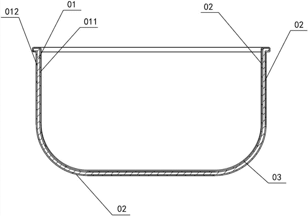 Graphite pot and making method thereof