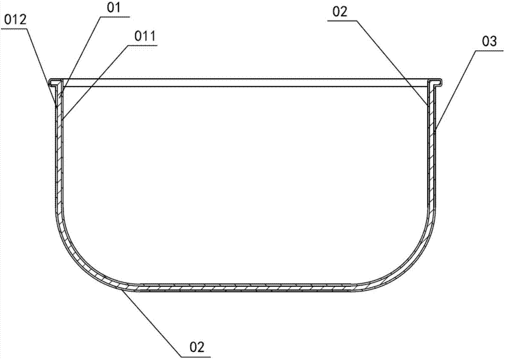 Graphite pot and making method thereof