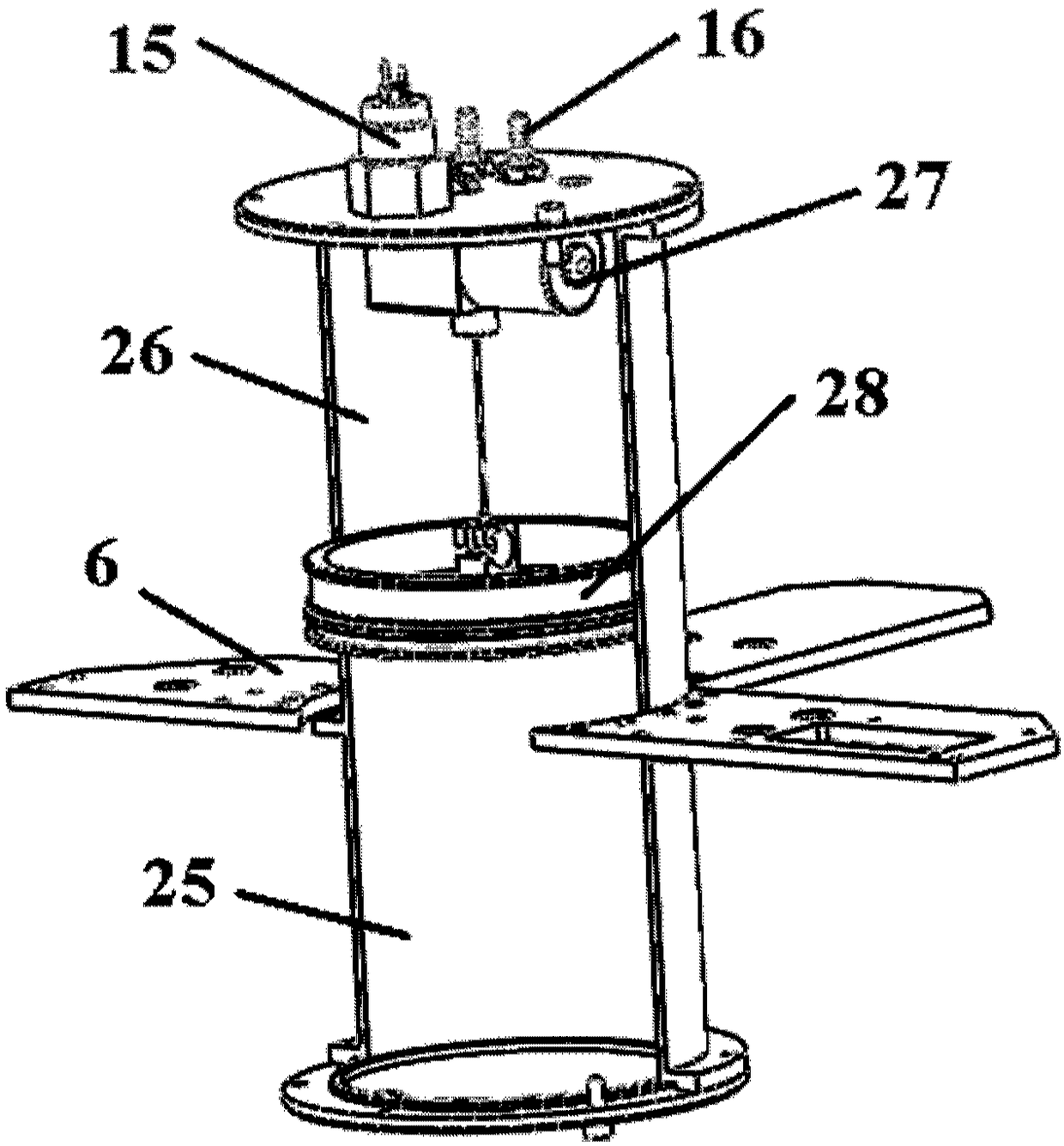 Deep-sea automatic continuous sectional intelligent buoyage system