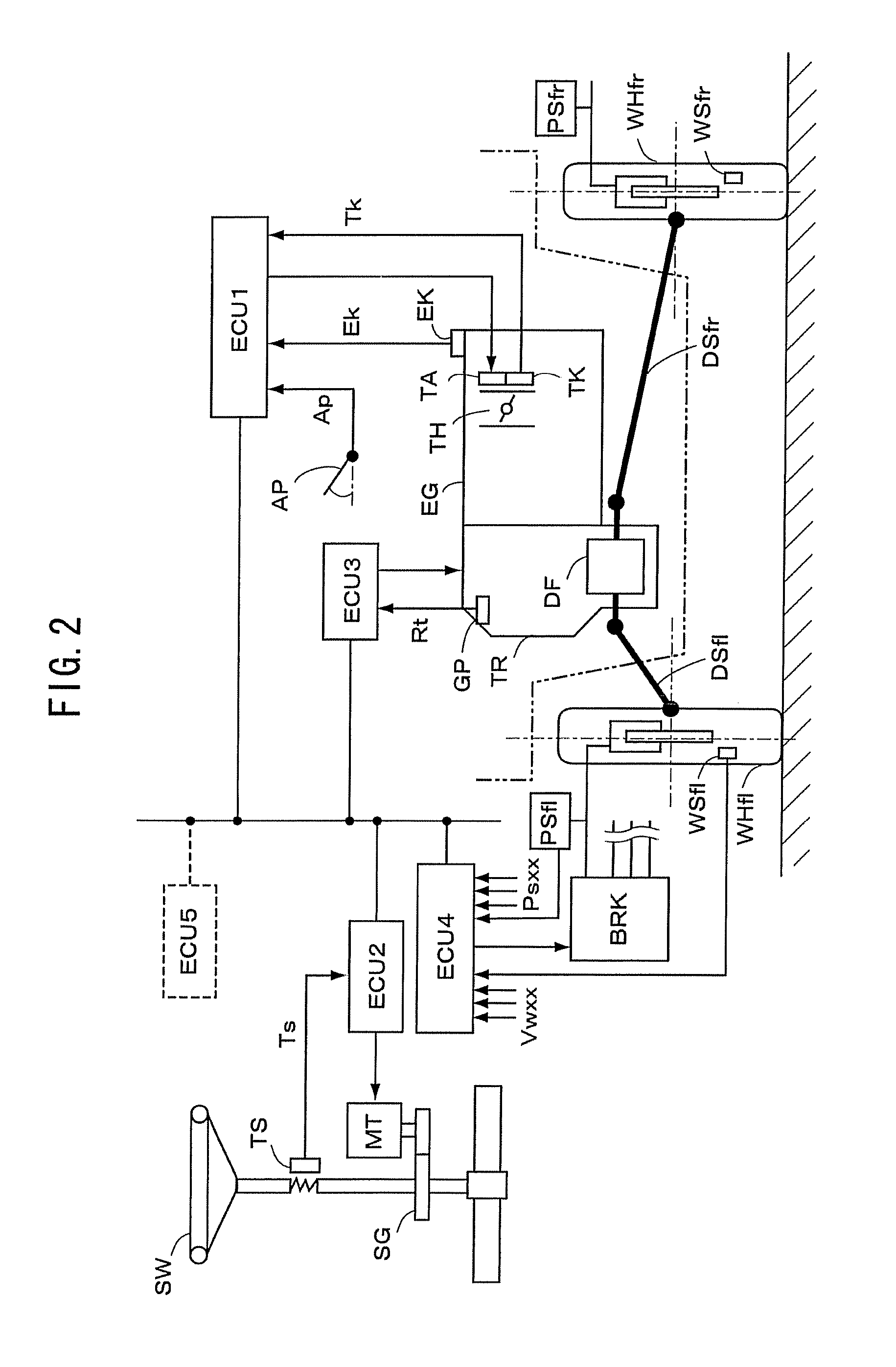 Steering Control Apparatus for a Vehicle