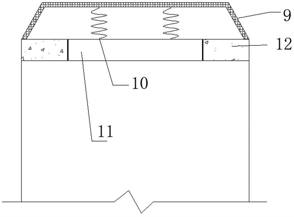 Rainwater collection system for hollow permeable kerb