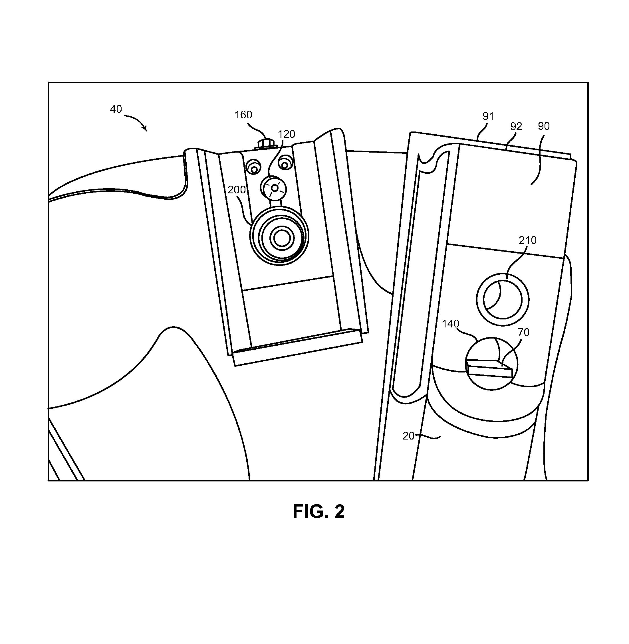 Guitar neck and body attachment mechanism