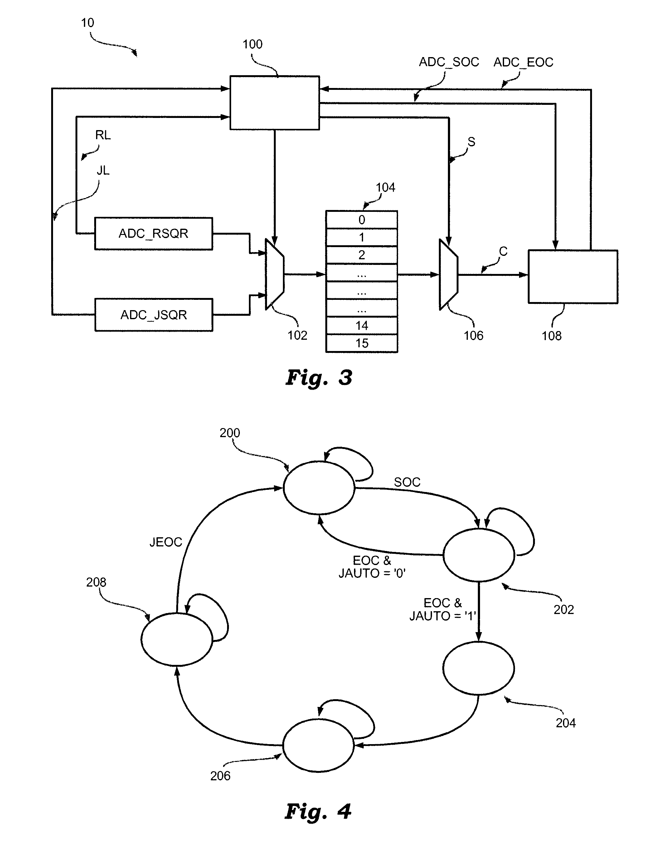 Analog-digital converter and corresponding system and method