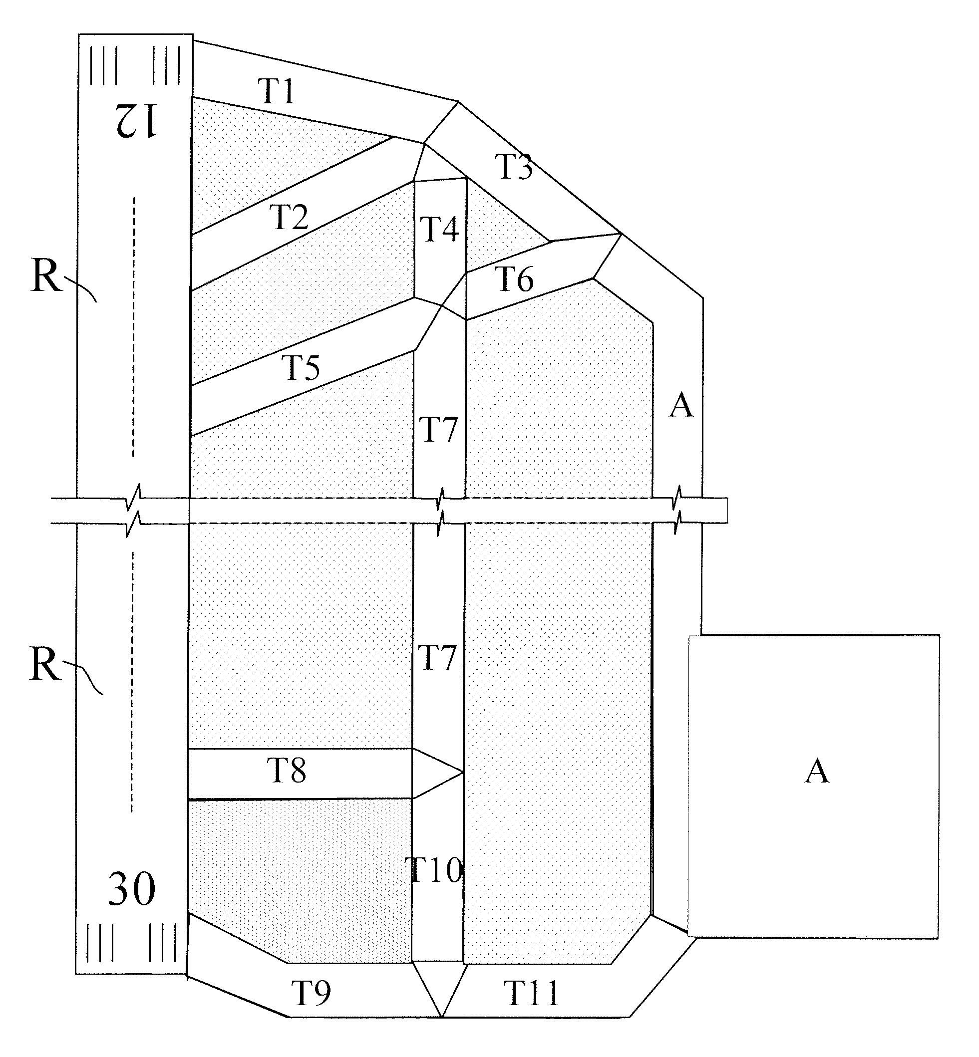 System for selective display of airport traffic information