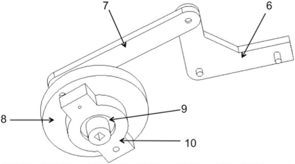 Combined vibrating comb type fruit picking device