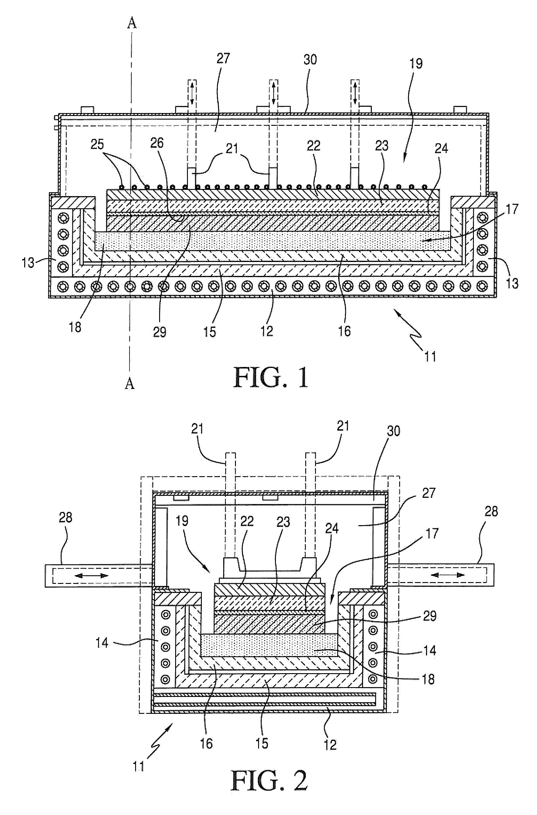 Method and apparatus for refining a molten material