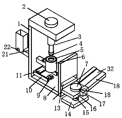 Cookie forming device capable of avoiding breakage