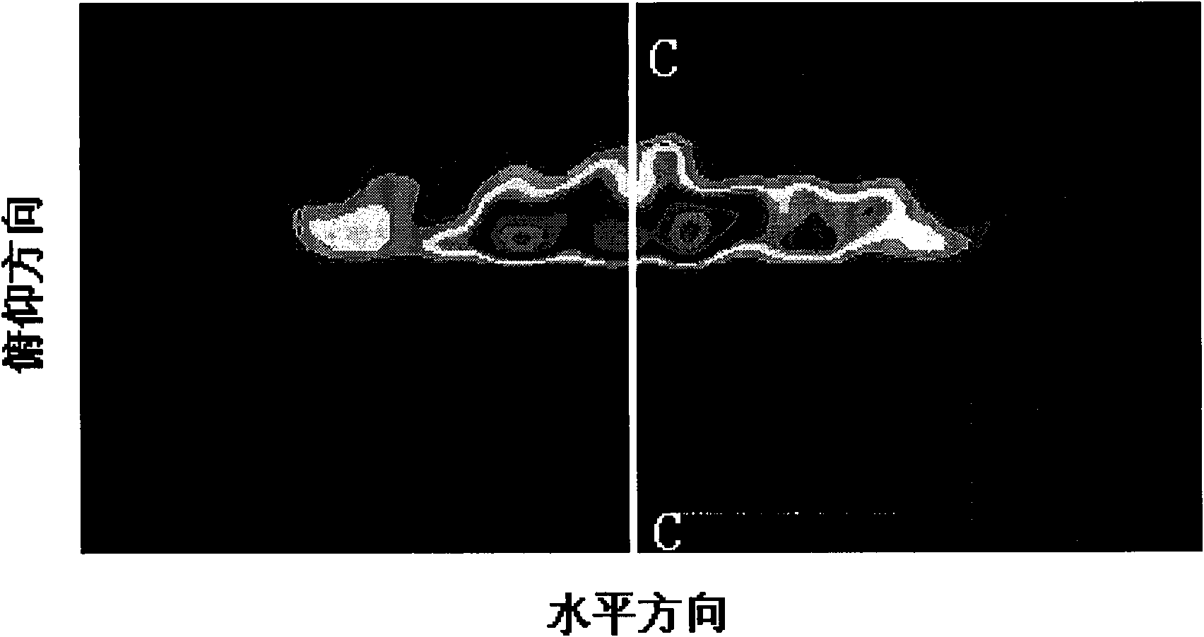 Method for measuring beam intensity distribution of LED precision approach path indicator