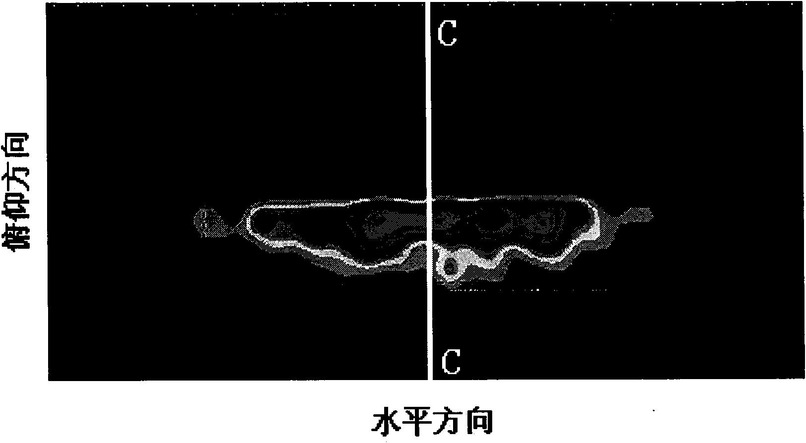 Method for measuring beam intensity distribution of LED precision approach path indicator