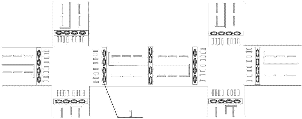 Remote control signal machine used for adjusting traffic green wave bands