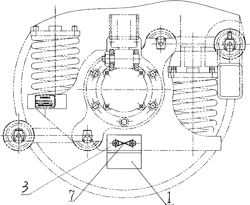 Anti-rollover device of railway vehicle