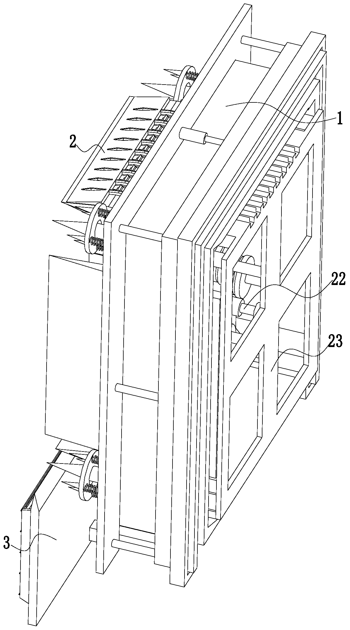 Hard pan collection device for mine energy surveying and surveying method thereof