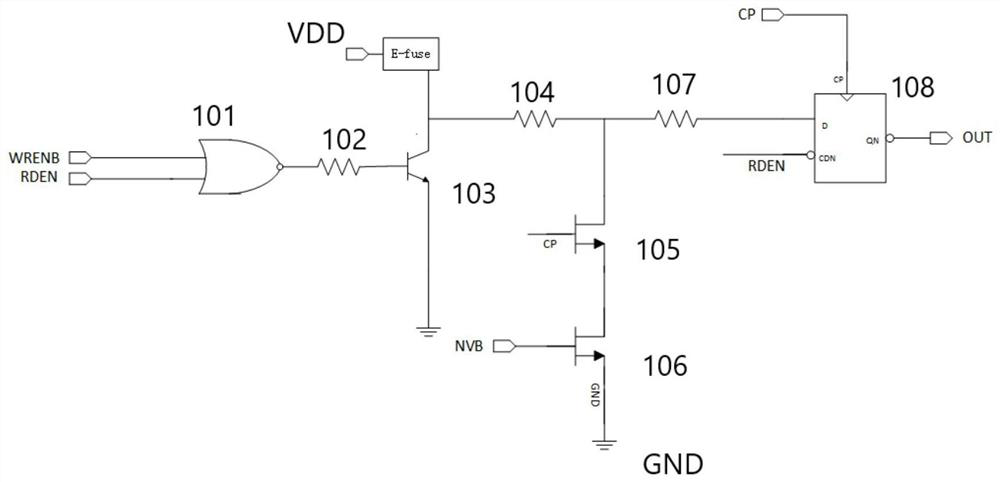 E-fuse programming and reading circuit