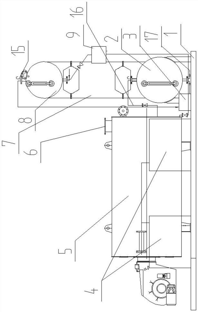 Cold-state asphalt ton box type transportation method