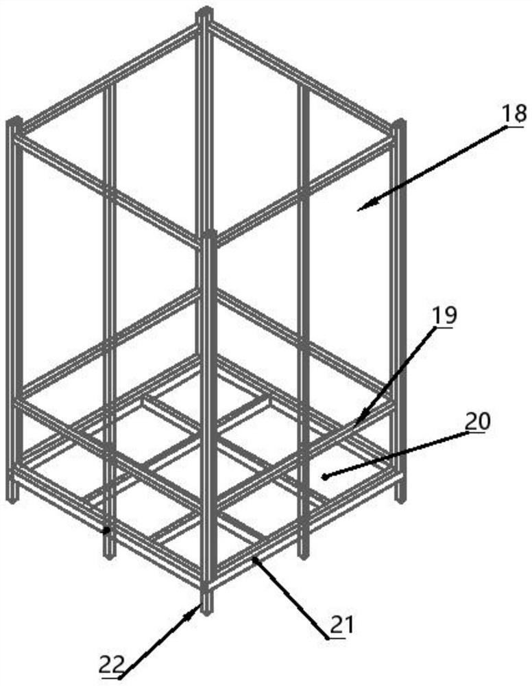 Cold-state asphalt ton box type transportation method