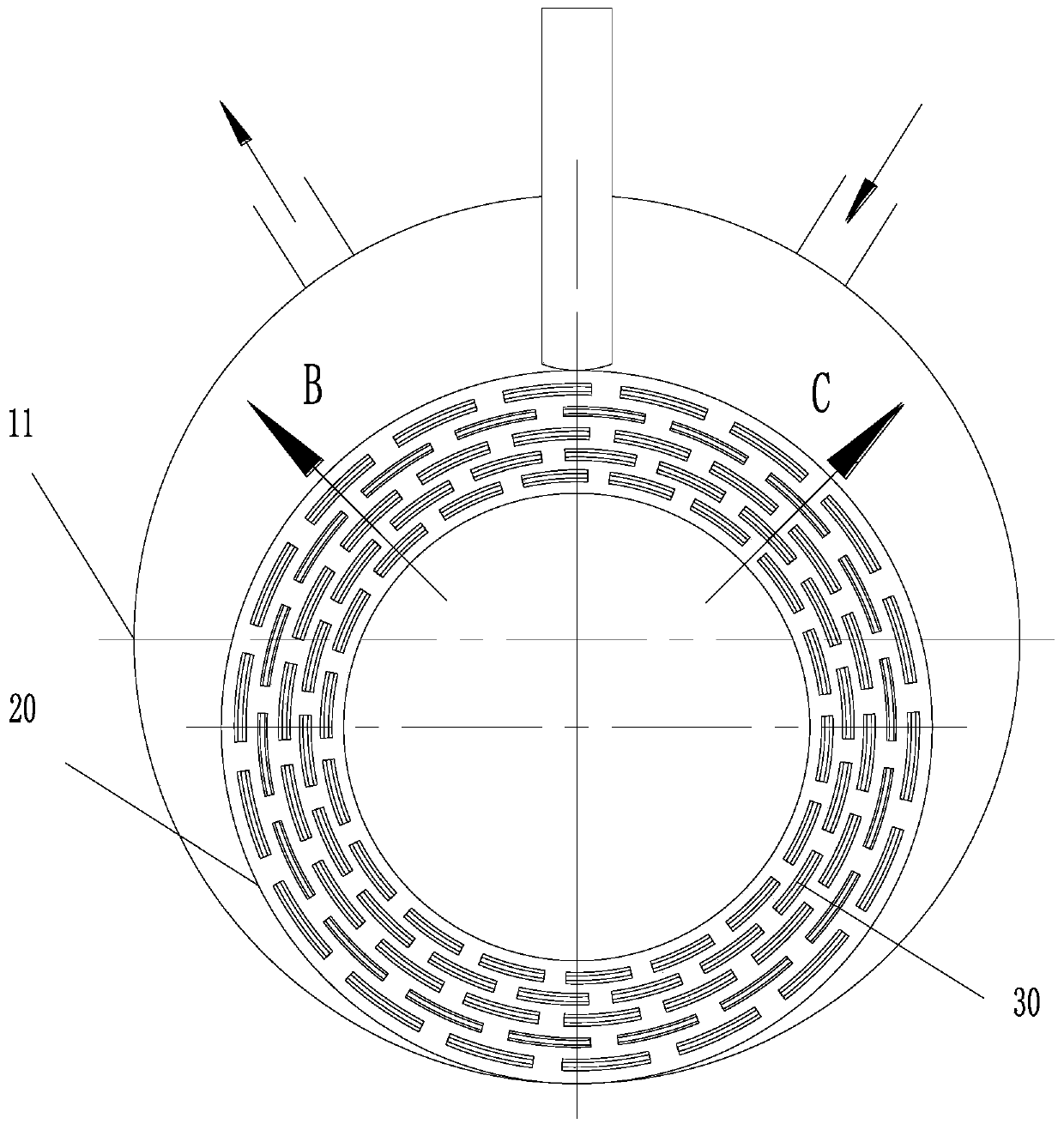 Pump body assembly of rotor compressor, rotor compressor and air conditioner