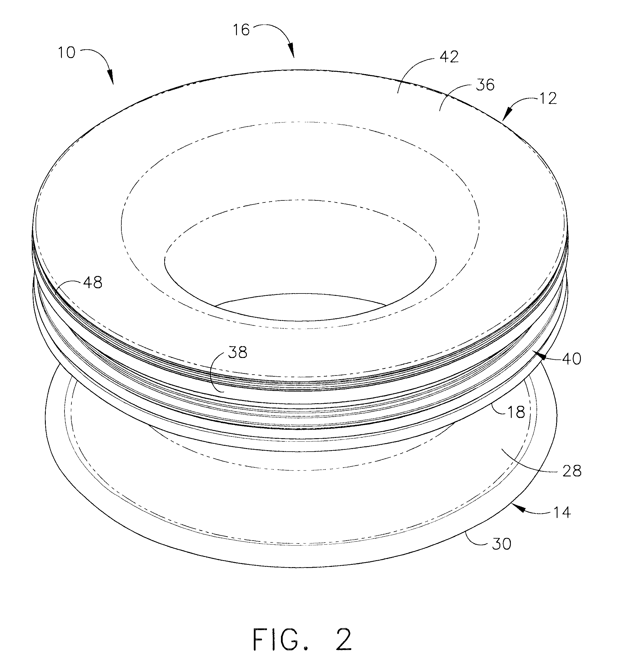 Resiliently Supported Seal Cap for Hand Assisted Laparoscopic Surgical Procedures