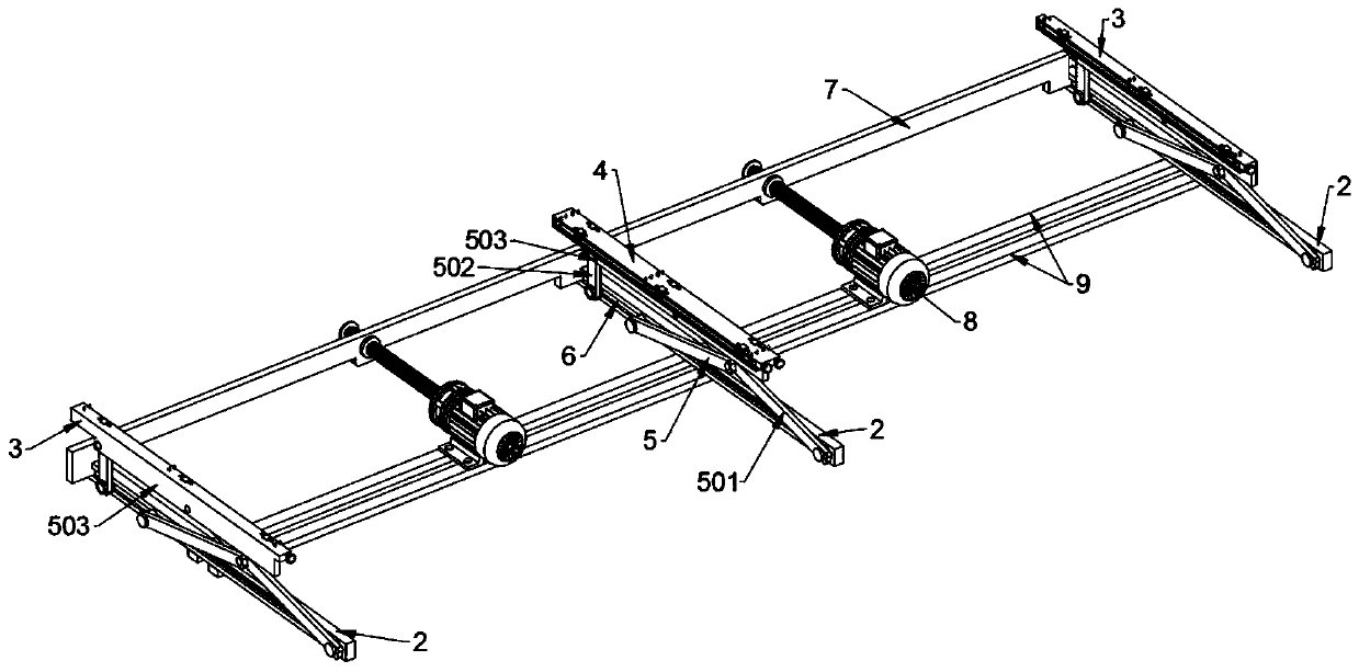 Agricultural adjustable-overturn-type greenhouse cover structure for early maturing culture of vegetables