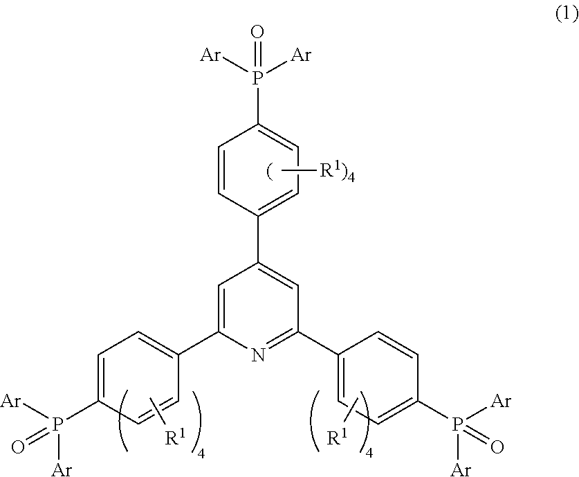 Phosphine oxide compound, organic electroluminescence element, production method and uses thereof