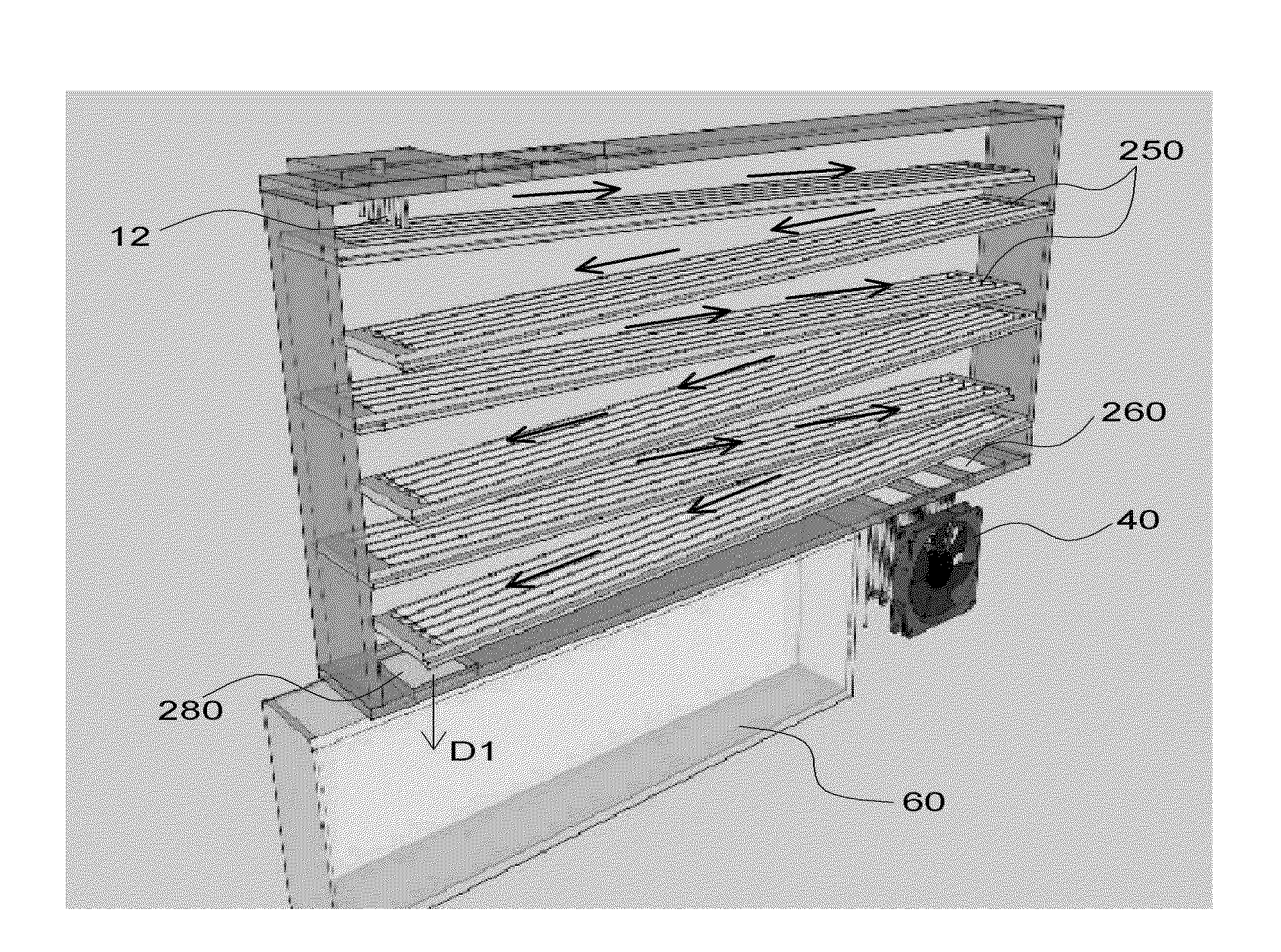 Droplet evaporation based self-cleaning humidification device