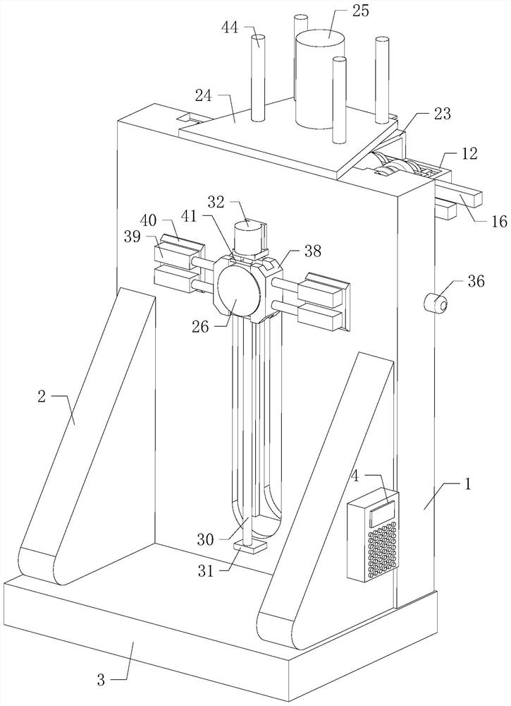 Ring rolling machine with main roller multi-station structure