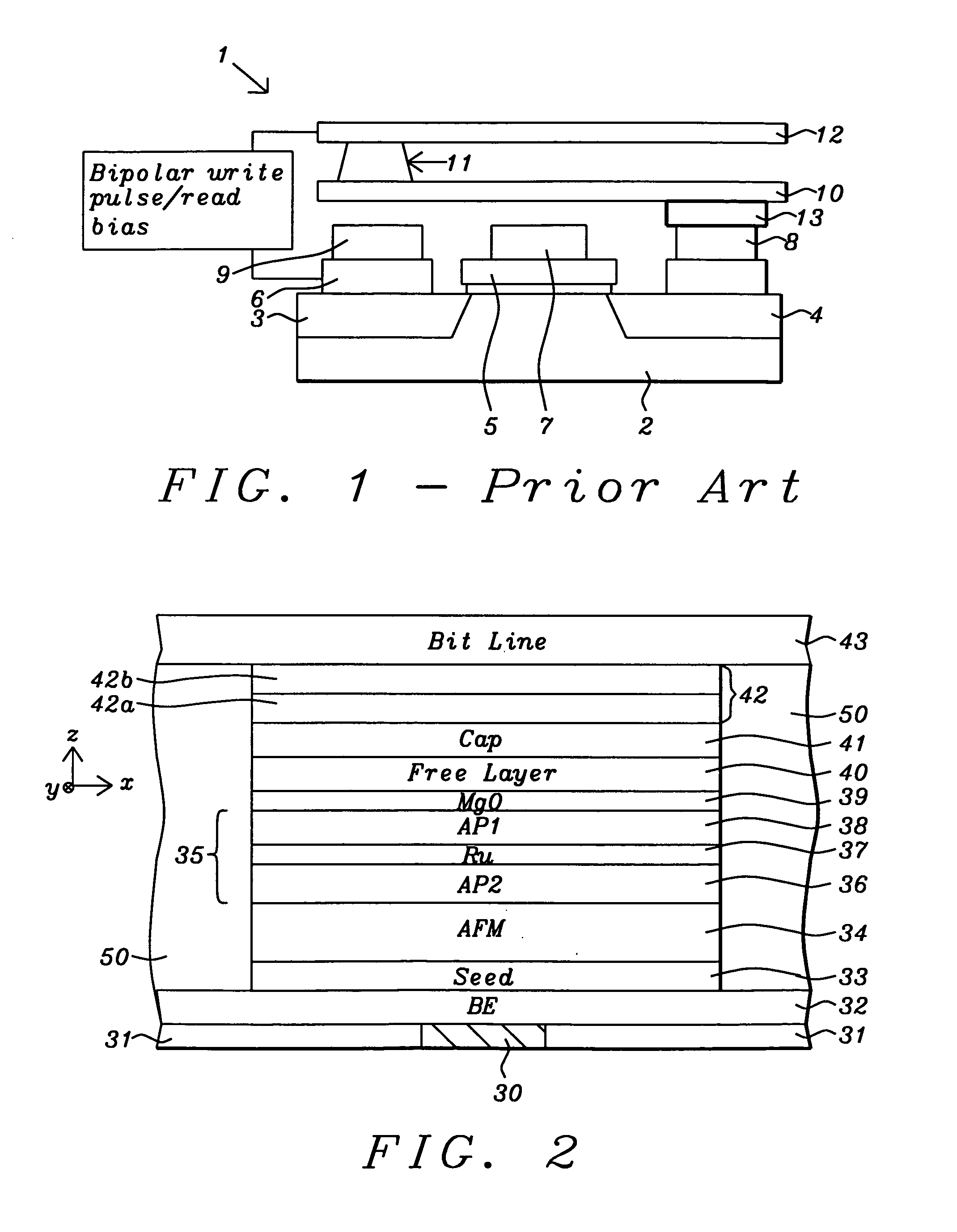 Structure and method for enhancing interfacial perpendicular anisotropy in CoFe(B)/MgO/CoFe(B) Magnetic Tunnel Junctions