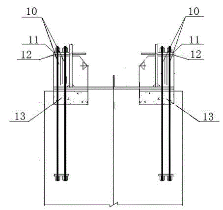 Horizontal rotating construction method for steel truss beam bridge