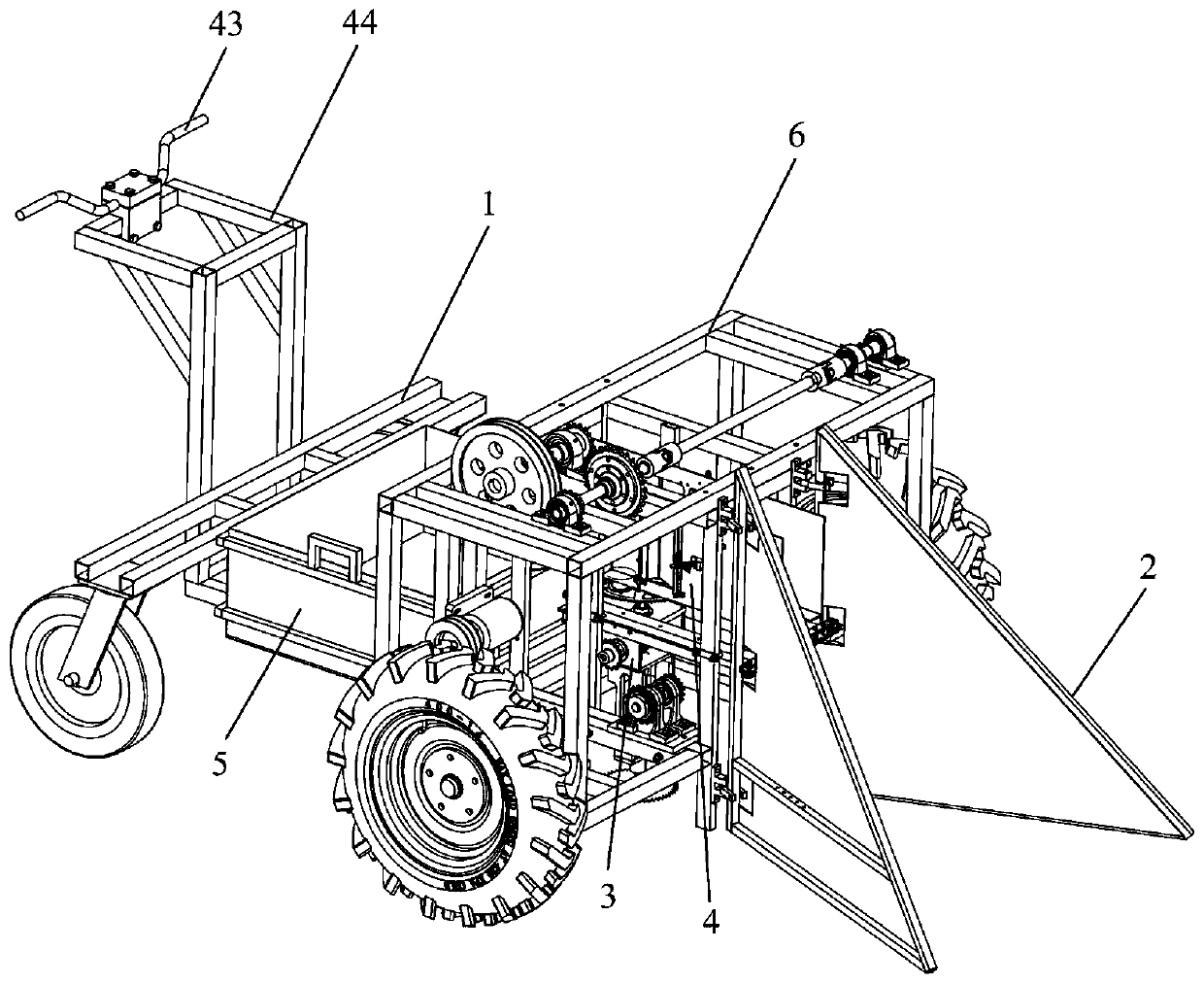 Pineapple Auxiliary Harvester