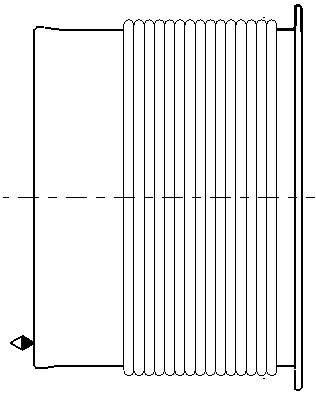 A machining method for a high-pressure turbine rotor shaft