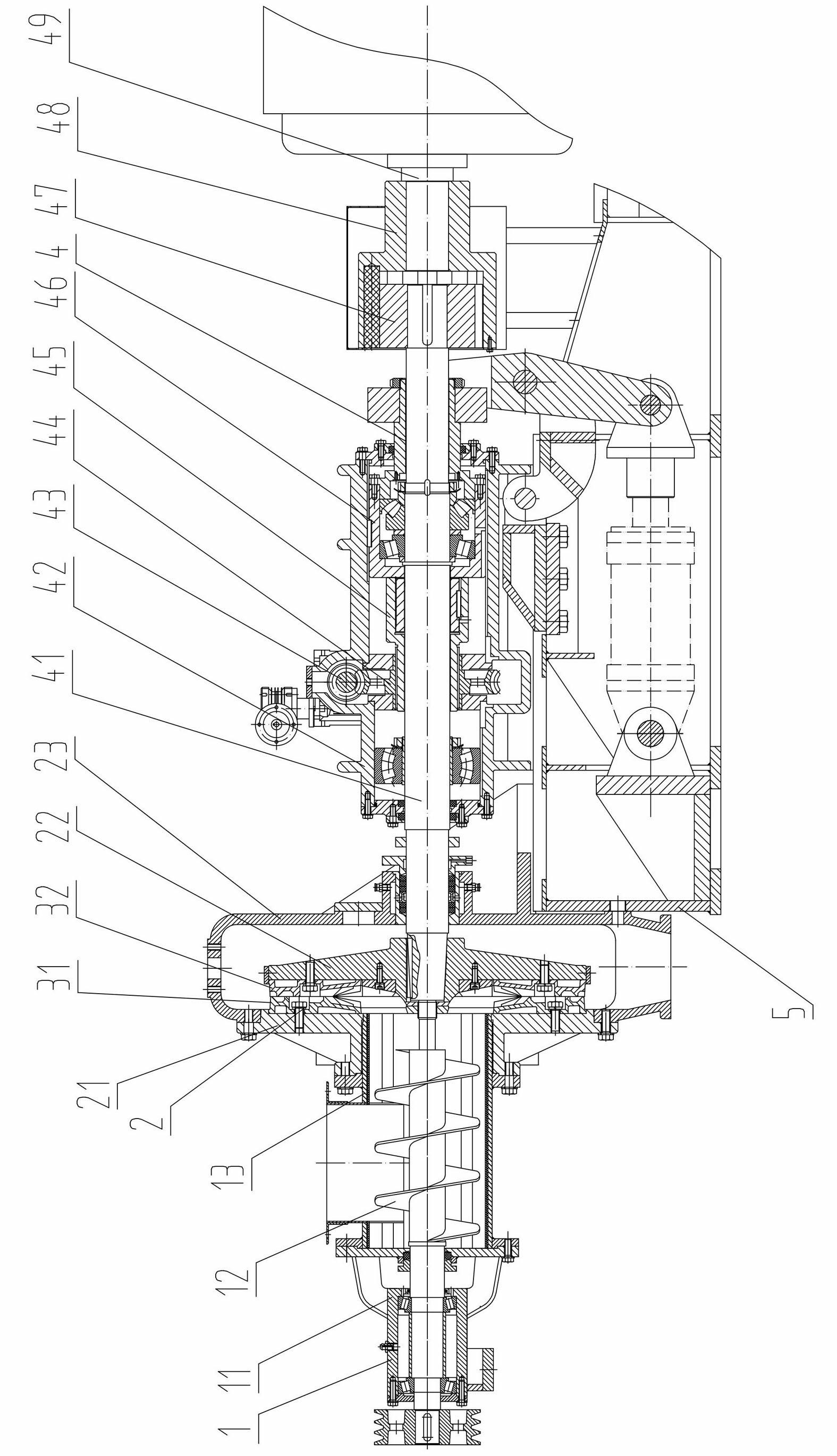 Fully automatic hydraulic pulping machine