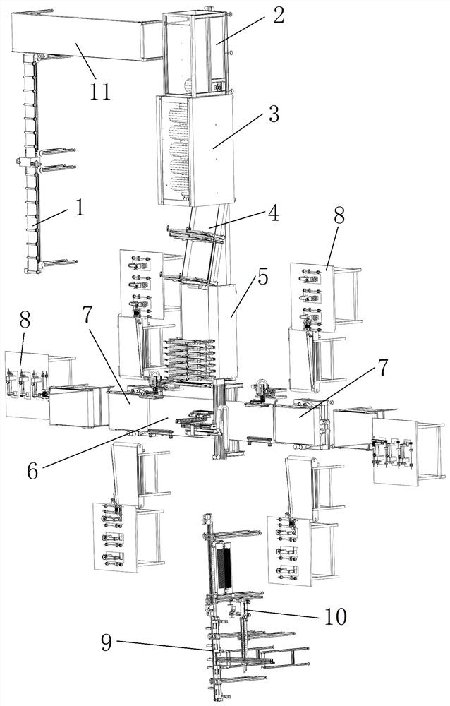 A hair product production line