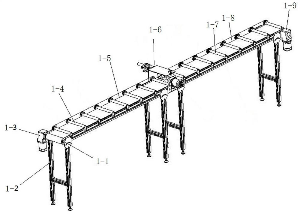 A hair product production line