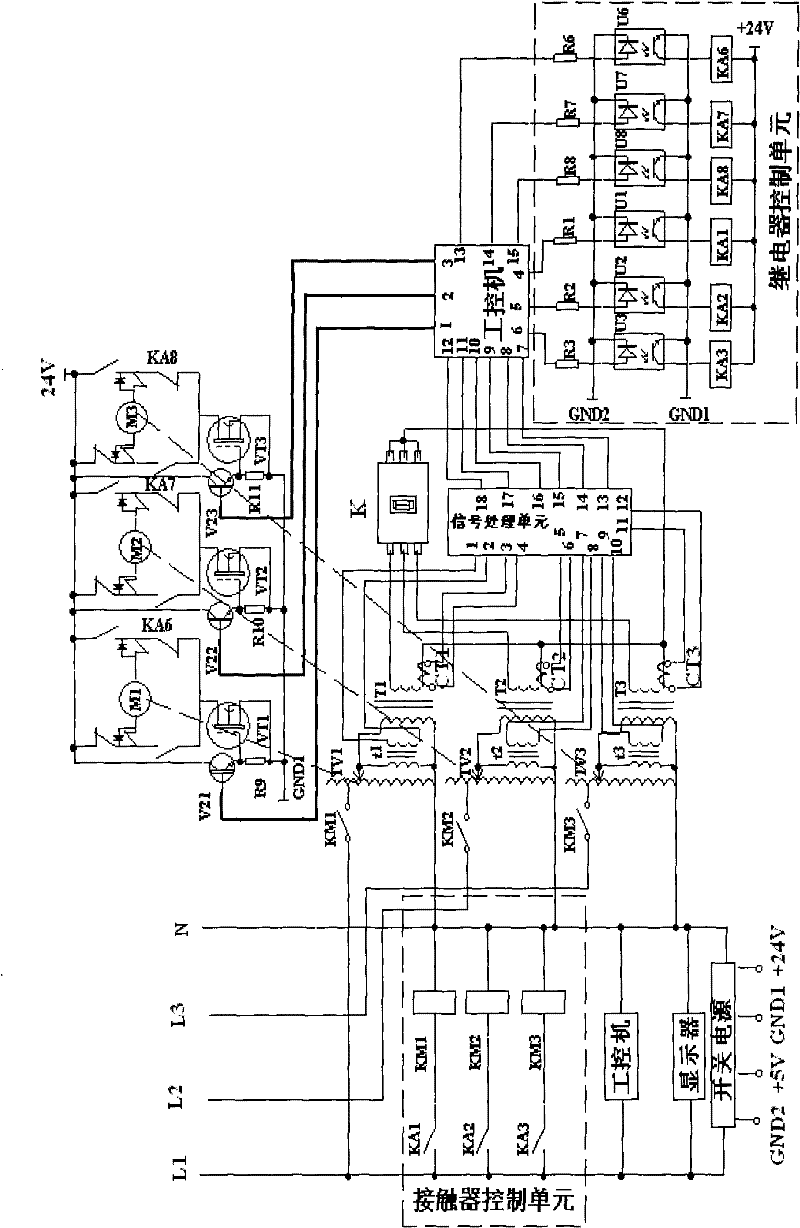 Intelligent frame breaker overload instant test-bed and control method