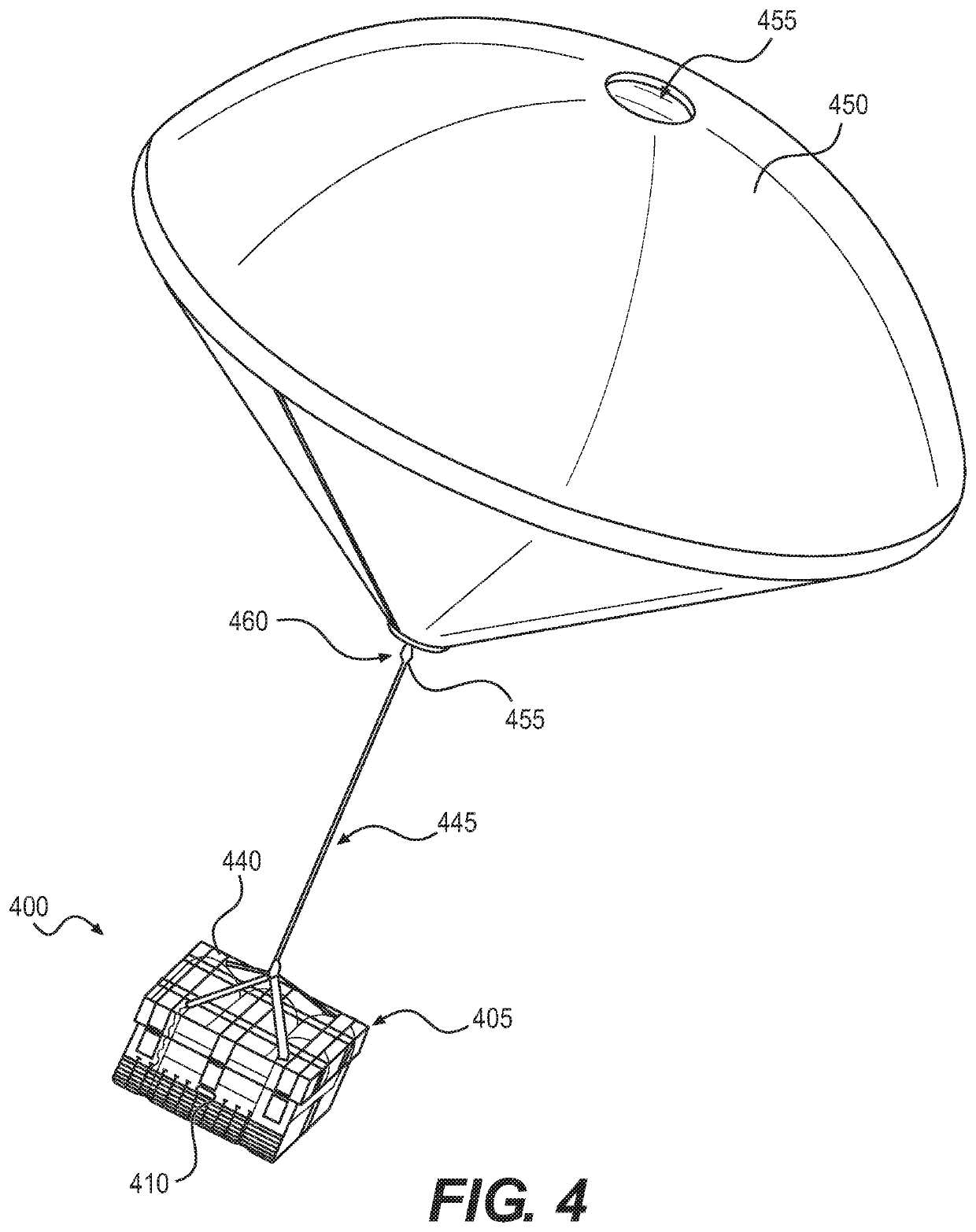 Container for aerial delivery