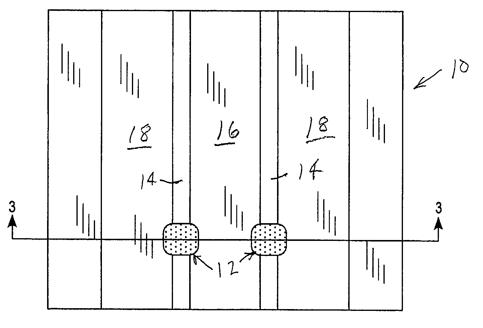 Electrostatic discharge protection for microwave guided wave structure