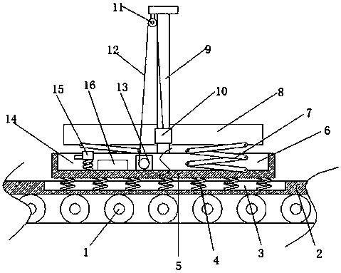 Bottling chamber conveyor