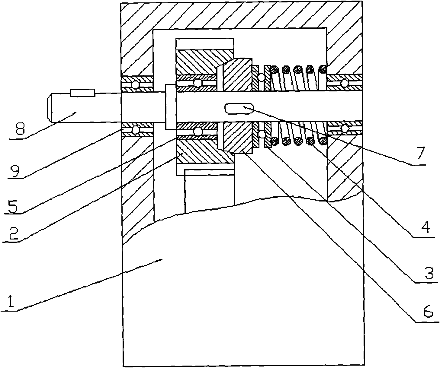 Novel speed reducer with torsion limitation function