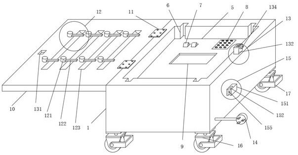 Electric power automation comprehensive test device